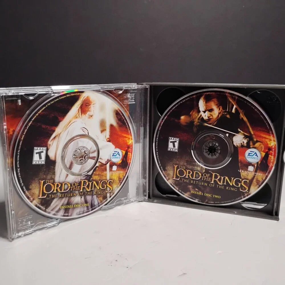 The Lord Of The Rings The Return Of The King by EA Games PC Game 3-Disc Set